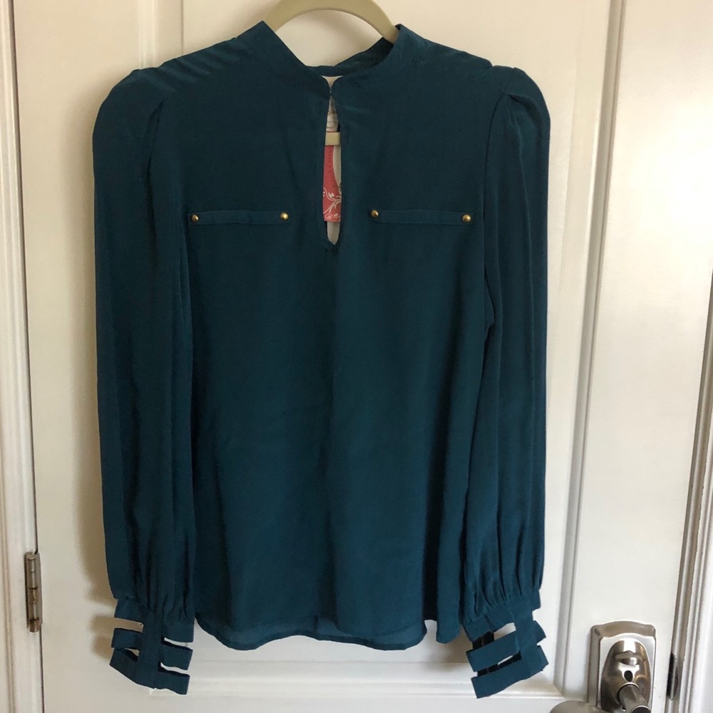 Teal Blouse